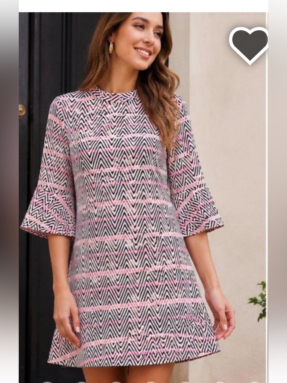Tyler Boe Mindy Jacquard dress- worn twice. 198 retail